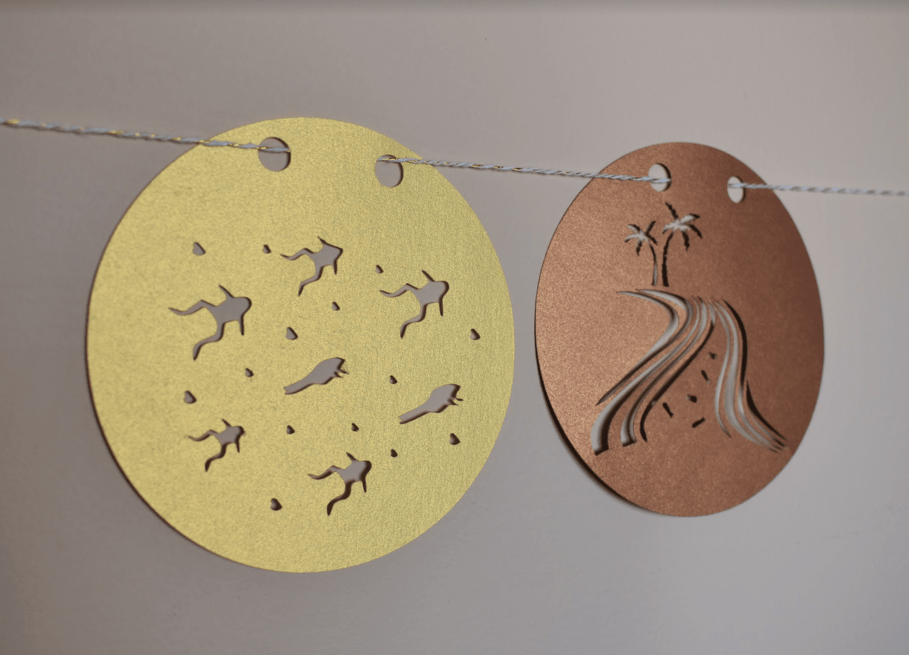 The KitCut - Passover 10 Plagues Garland - ModernTribe