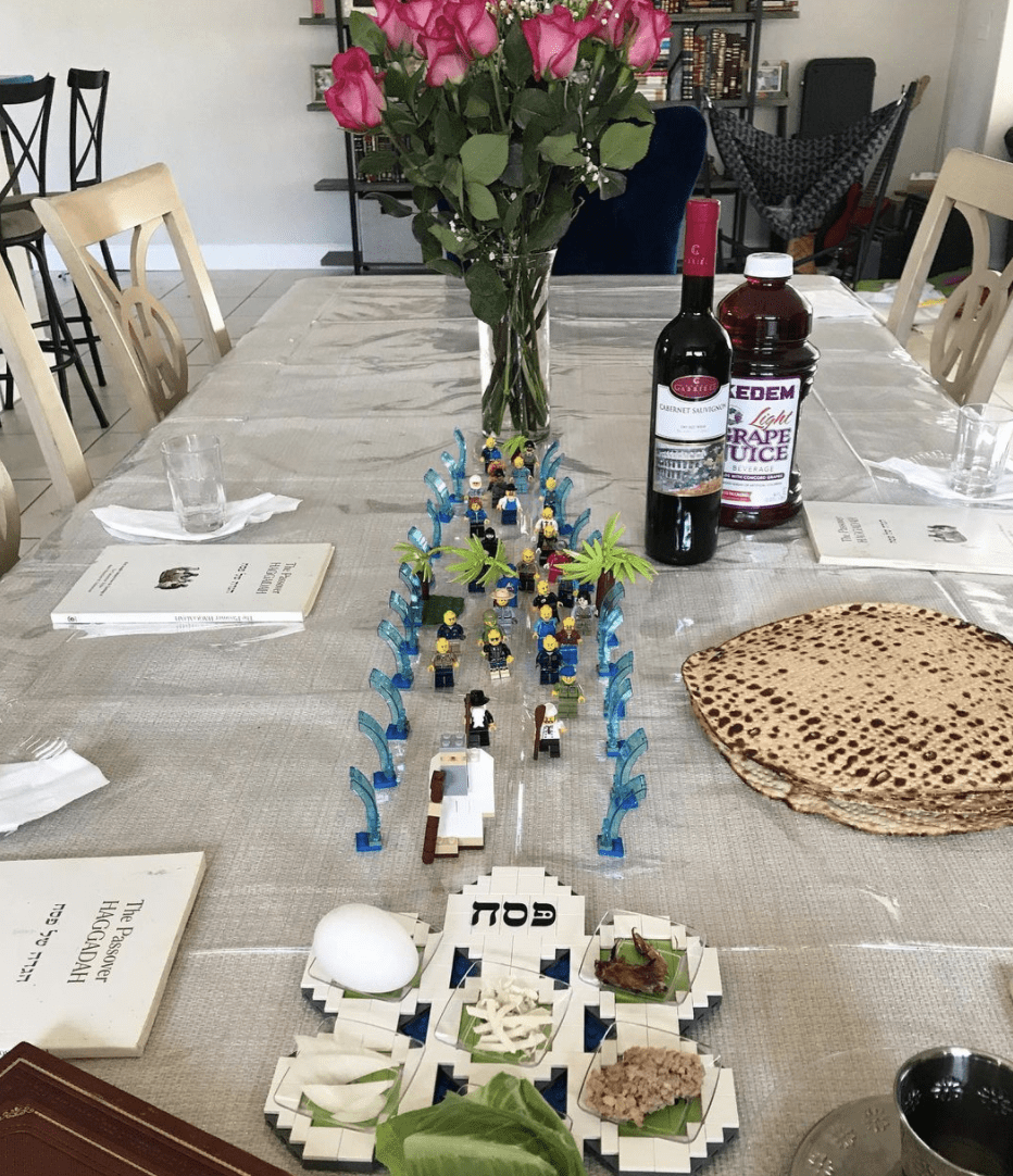 jbrick - Moses Splitting the Sea Kit Made with LEGO® Bricks - ModernTribe