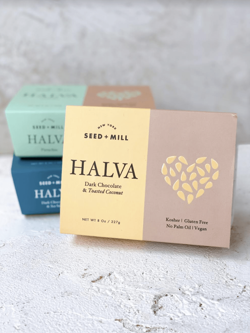Seed + Mill - Seed + Mill Halva Trio - Dark Chocolate & Sea Salt, Pistachio and Toasted Coconut Chocolate - ModernTribe