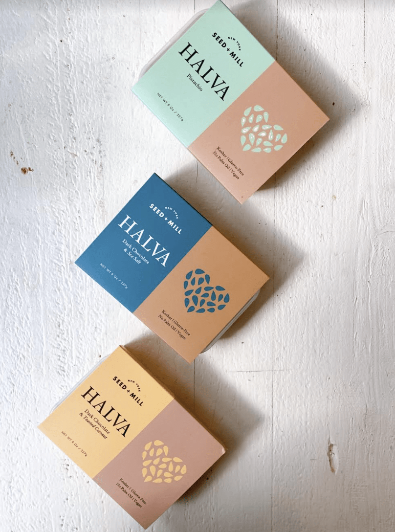 Seed + Mill - Seed + Mill Halva Trio - Dark Chocolate & Sea Salt, Pistachio and Toasted Coconut Chocolate - ModernTribe