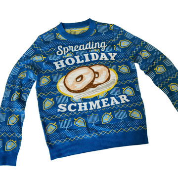 ModernTribe Sweaters Unisex Holiday Schmear Sweater - by Tipsy Elves + ModernTribe