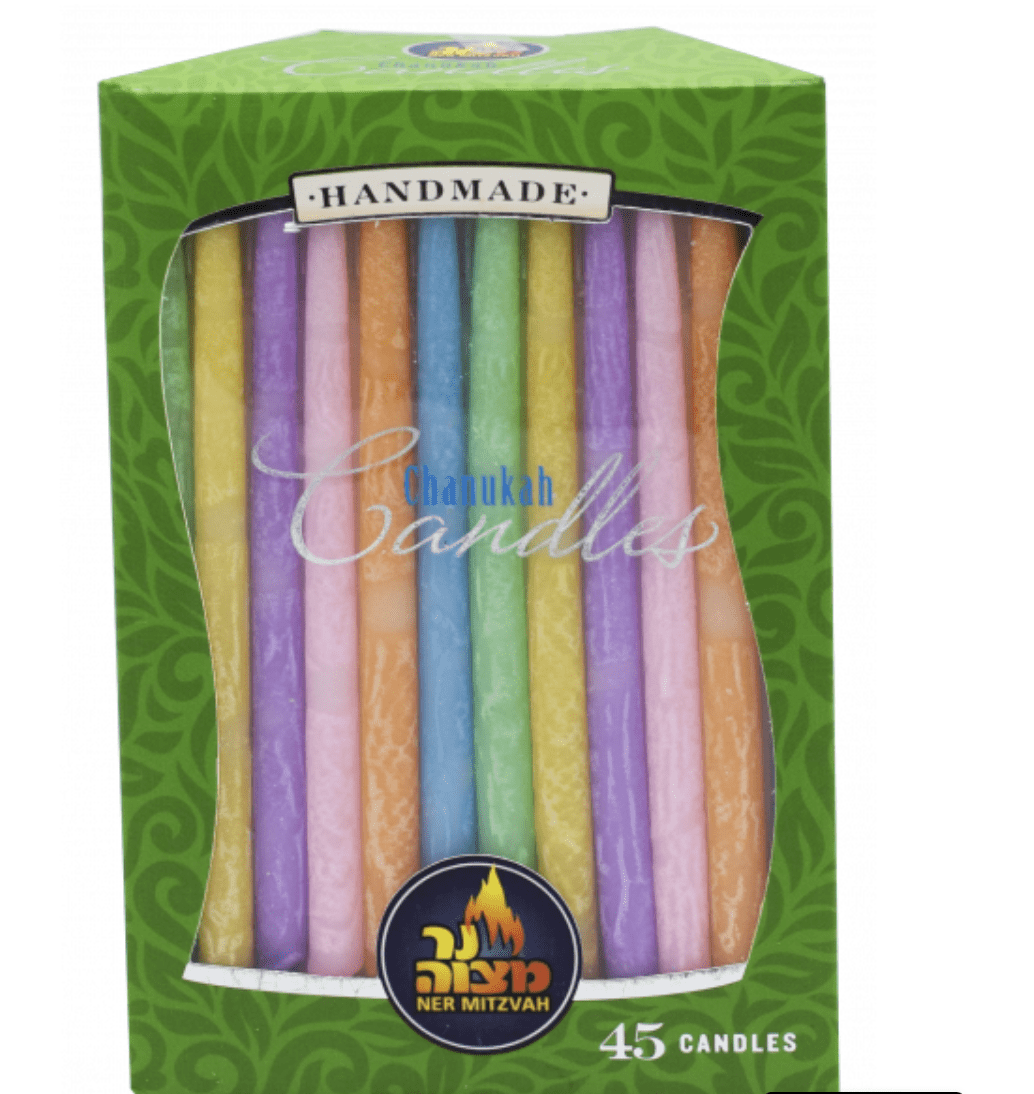 Ner Mitzvah - Handmade Pastel Chanukah Candles - ModernTribe