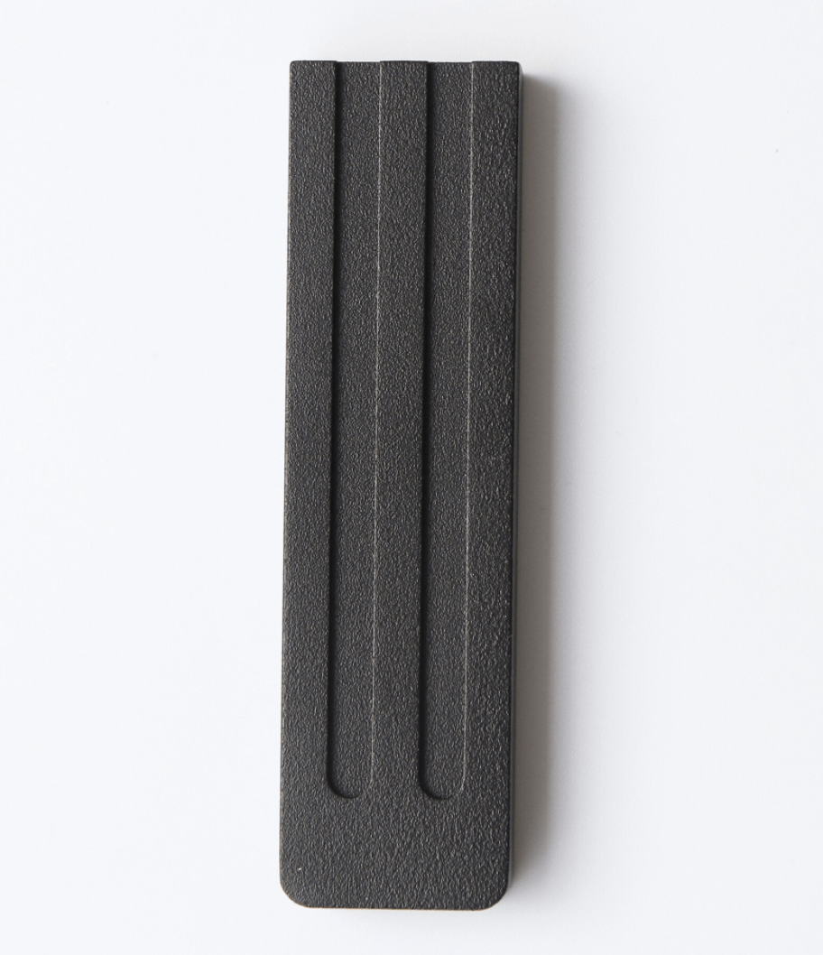 JUDA TLV - Black Aluminum Mezuzah Case by JUDA TLV - ModernTribe