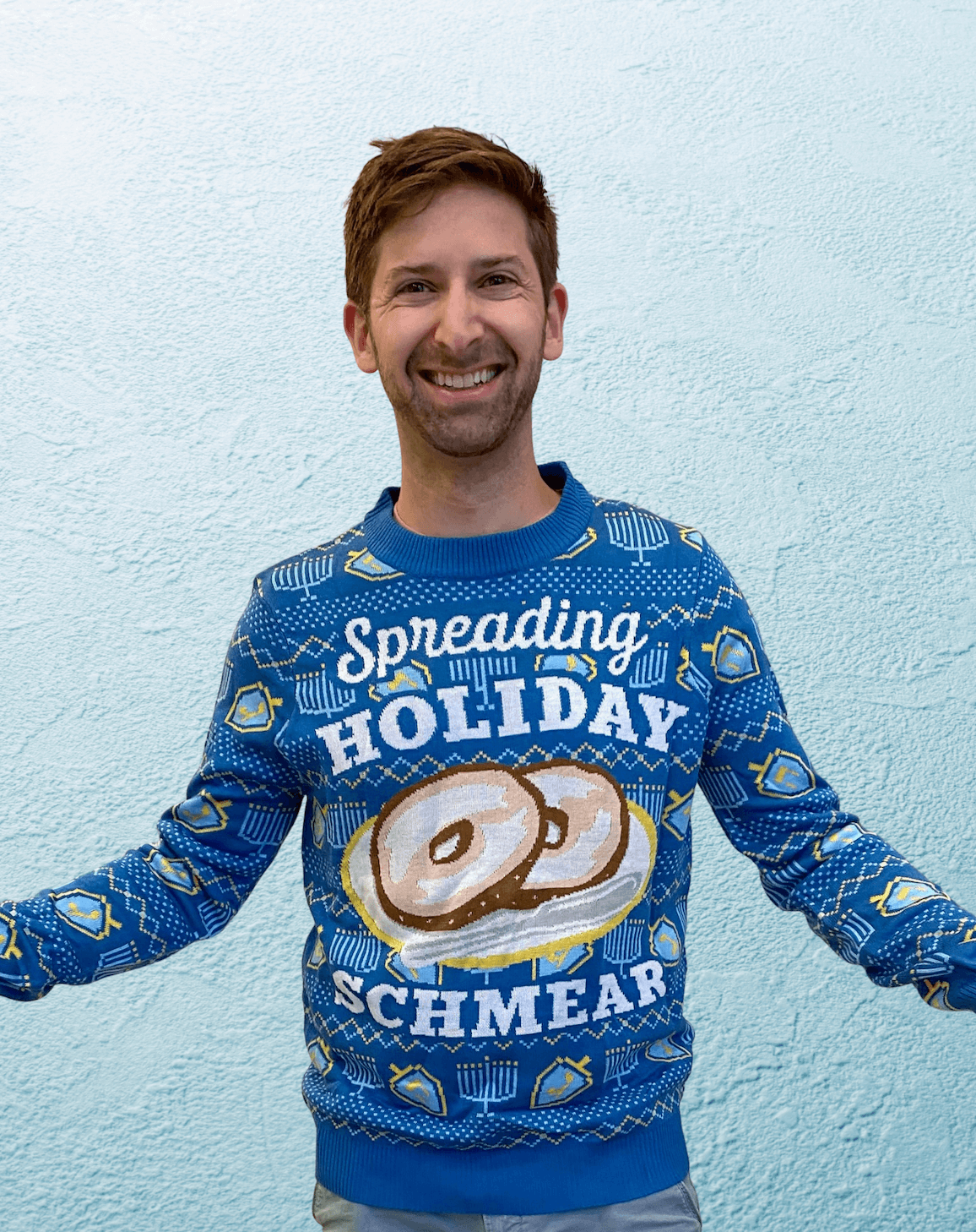 ModernTribe - Unisex Spreading Holiday Schmear Sweater - (Sizes XS - 5XL) - ModernTribe