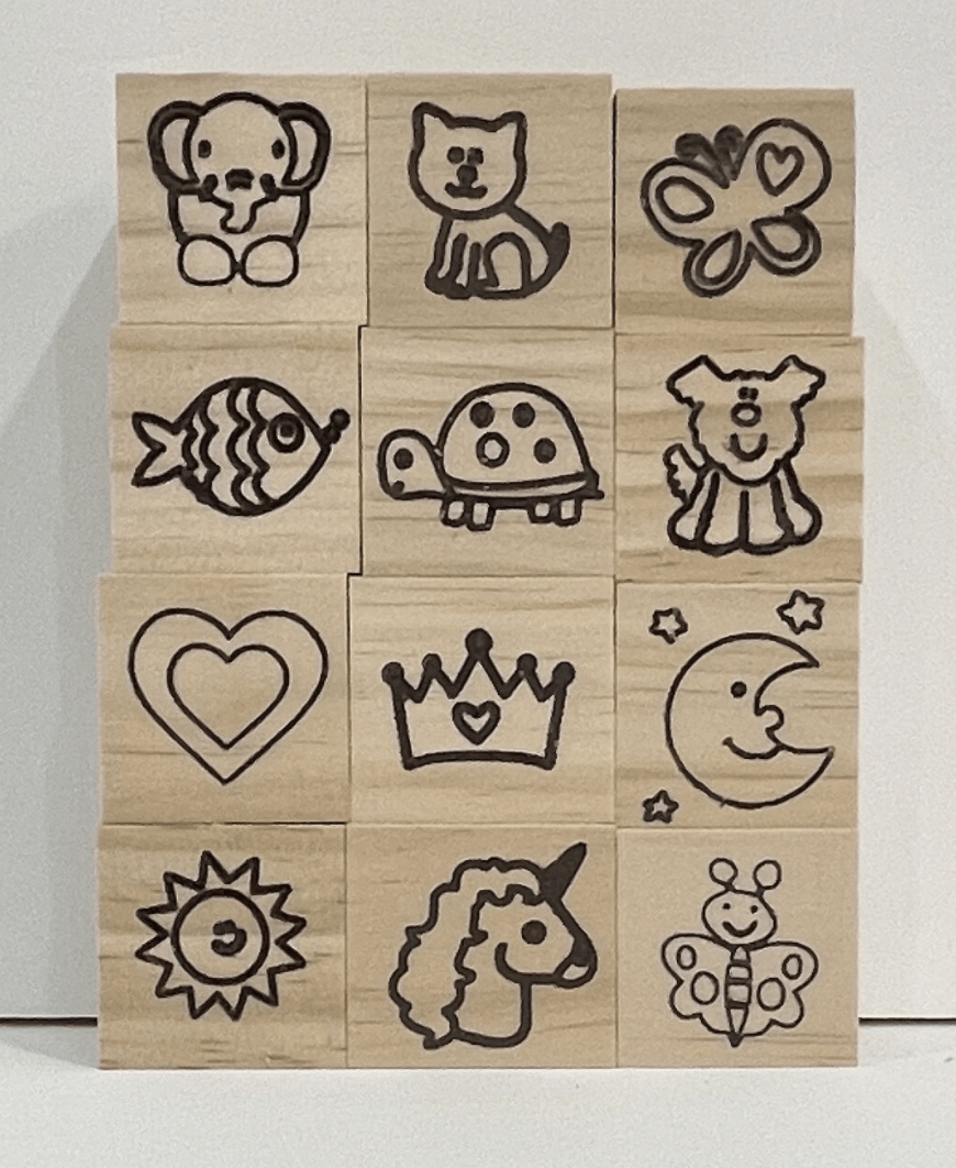 Don't Forget the Gift - Personalized Wooden Block Name Menorah - Primary or Pastel Colors - ModernTribe