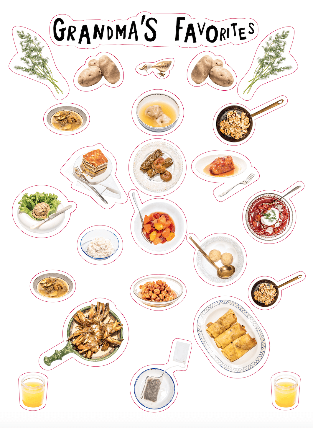 Artisan - The Jewish Foods Sticker Book - ModernTribe