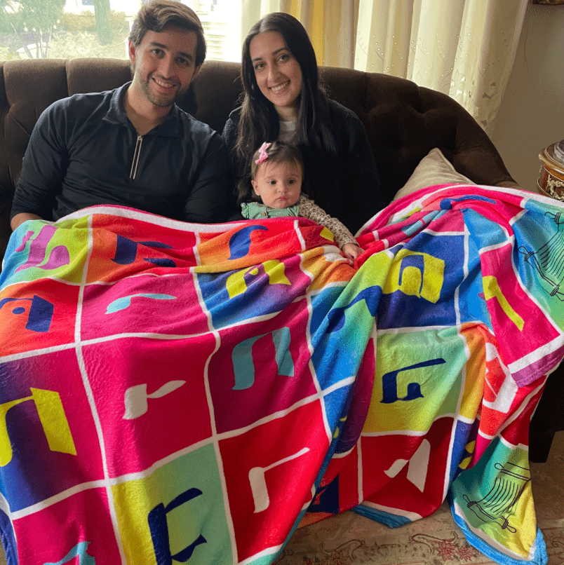 KosherCrazy - Alef Bet Blanket - ModernTribe