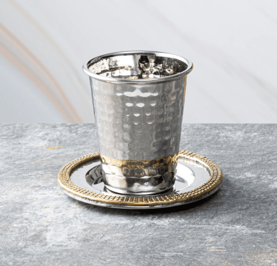 Kiddush Cup with Mosaic Design