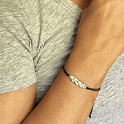 MAS Designs Jewelry Necklaces Silver Challah Pendant Bracelet - Silver