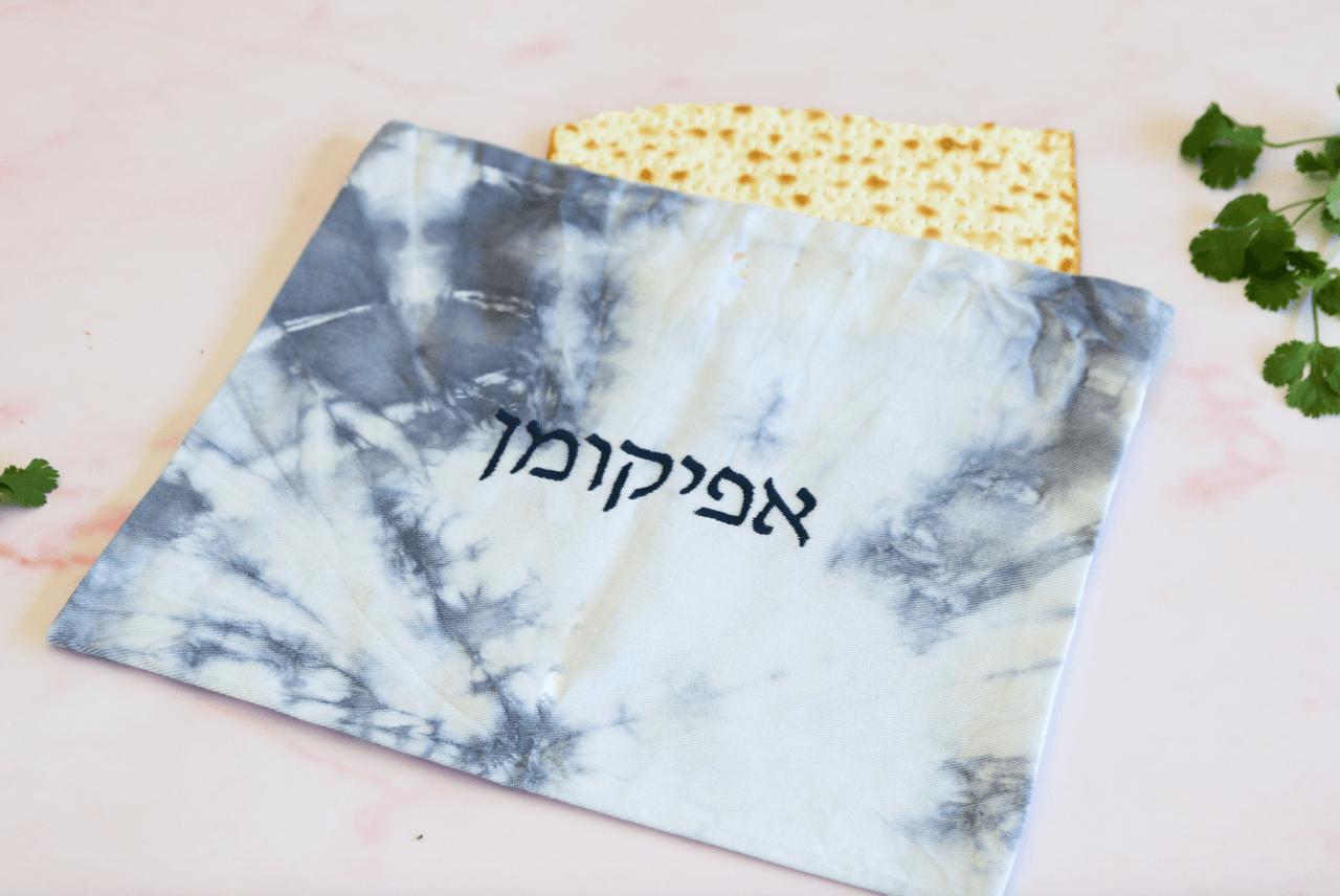 ModernTribe - Blue Tie Dye Afikomen Bag - ModernTribe