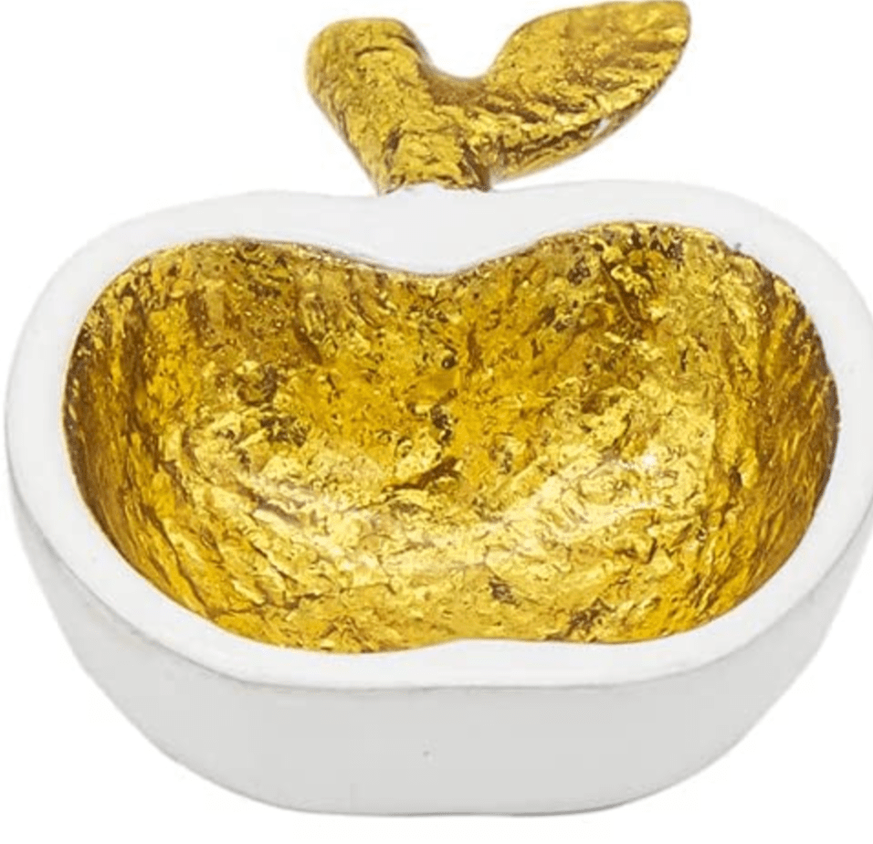 Godinger - Set of Two Mini Apple Shaped Honey Dishes - ModernTribe