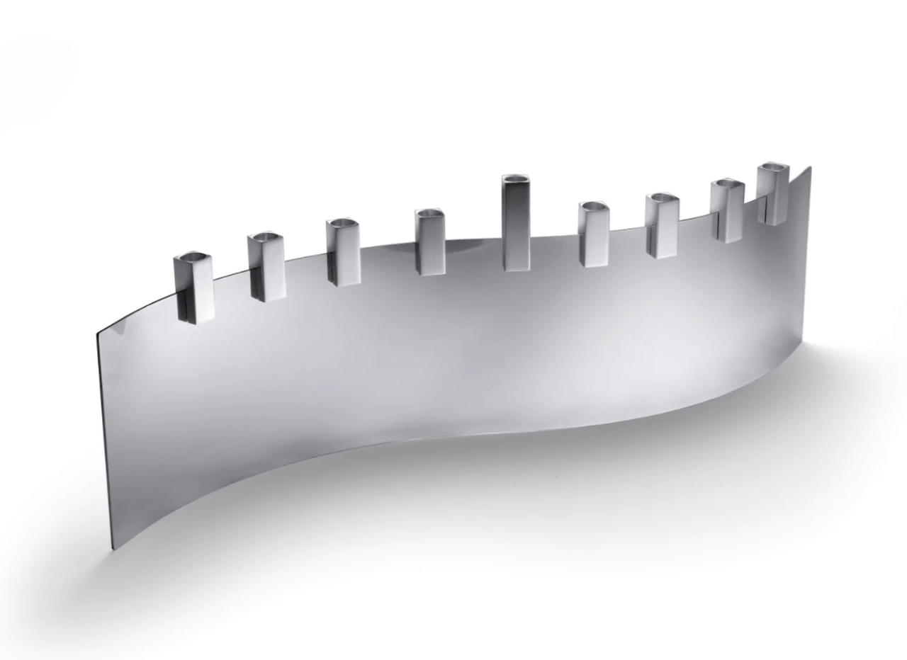 Laura Cowan - Tel Aviv SEA Menorah by Laura Cowan - Silver - ModernTribe