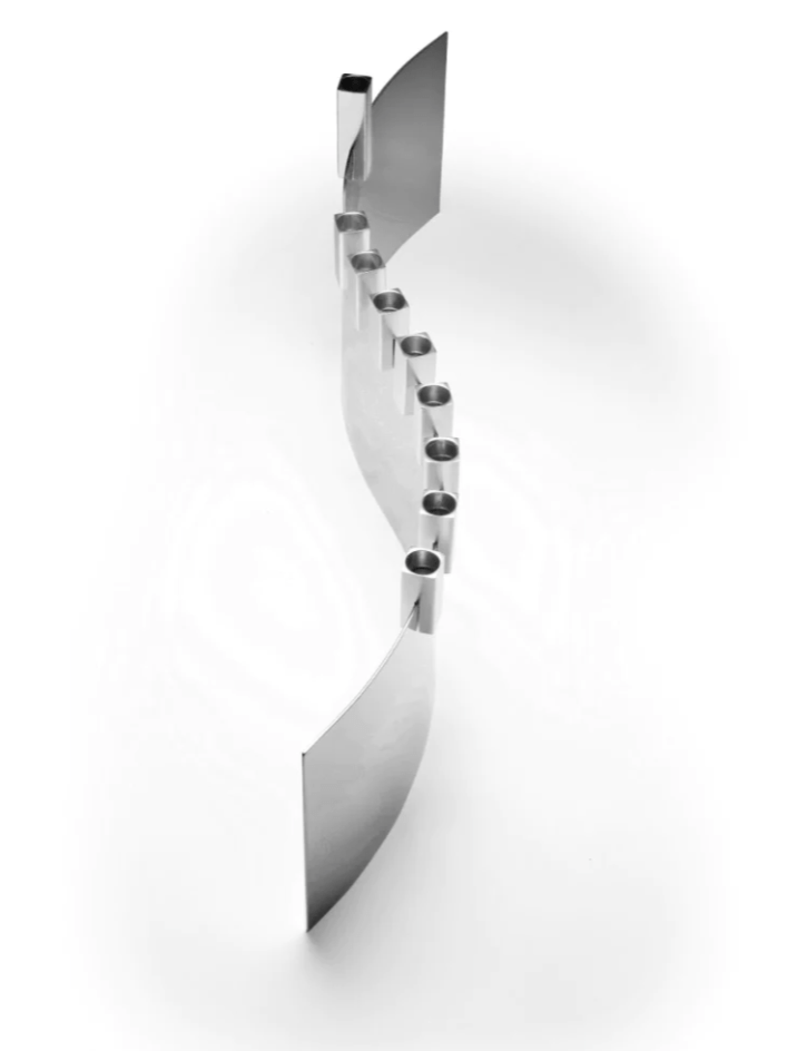 Laura Cowan - Tel Aviv SEA Menorah by Laura Cowan - Silver - ModernTribe