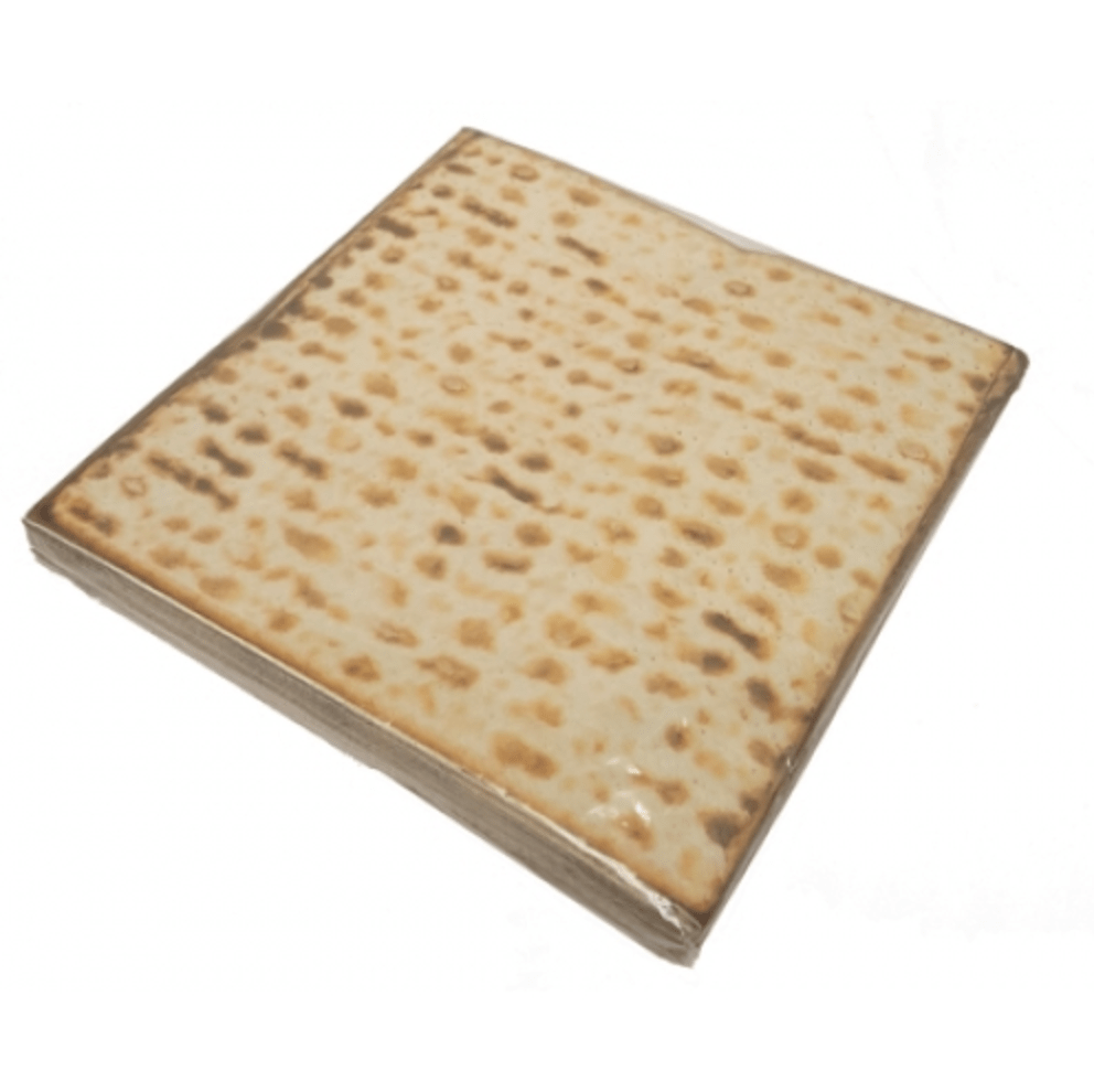 Davida - Matzah Print Paper Plates and Napkins Set - 16 Pieces - ModernTribe