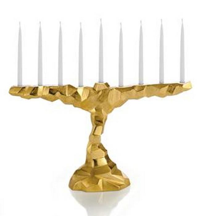 Michael Aram - Rock Menorah by Michael Aram - ModernTribe