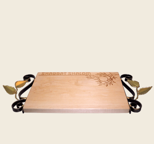 Gary Rosenthal - Small Tree of Life Challah Board by Gary Rosenthal - ModernTribe