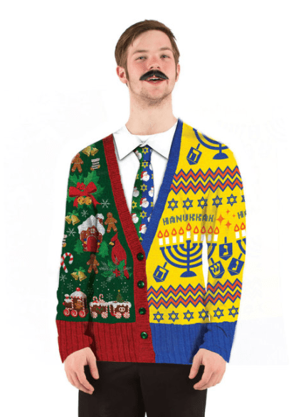 FauxReal - Ugly Chrismukkah T-Shirt/Sweater - Unisex - ModernTribe