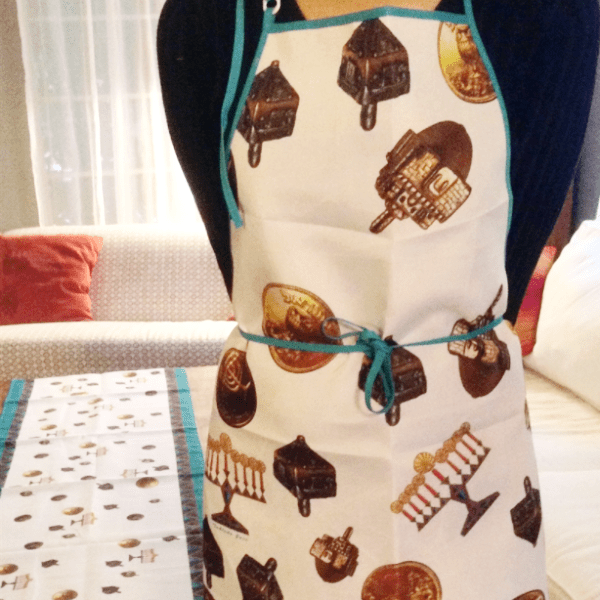 Table de Joie - Vintage Coin Hanukkah Apron - ModernTribe