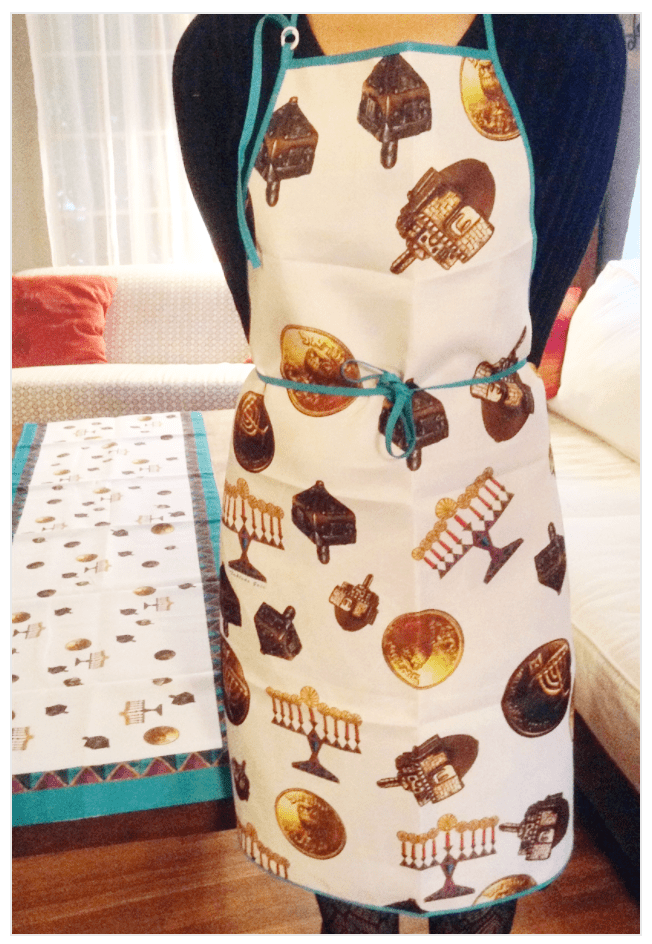 Table de Joie - Vintage Coin Hanukkah Apron - ModernTribe