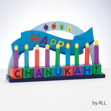 Rite Lite - Wooden Play Kids Menorah - ModernTribe