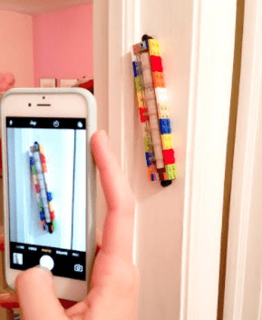 jbrick - Color Mezuzah Case Made with LEGO® Bricks - ModernTribe