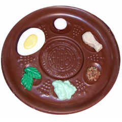 Sweet Tooth Candy Chocolate Seder Plate - Large