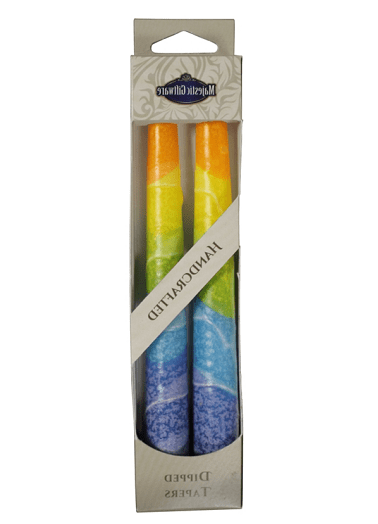 Safed - Fantasy Taper Candles - 10" - Orange - ModernTribe