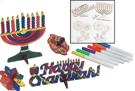 Rite Lite - DIY Hanukkah Wood Craft Kit - ModernTribe
