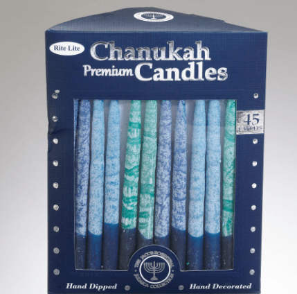 Rite Lite Candles Default Shades of Blue Premium Hanukkah Candles