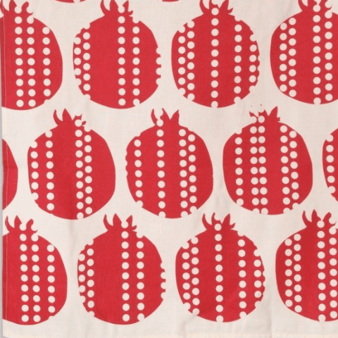 Barbara Shaw Tea Towels Modern Pomegranate Tea Towel
