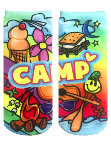Living Royal Socks Multi / One Size Camp Love Ankle Socks