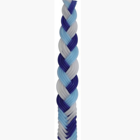 Blue Bees Wax Havdalah Candle