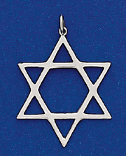 Bareket Jewelry Necklaces 14k White Gold Classic 14k Gold or White Gold Star of David Pendant