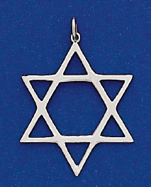 Bareket Jewelry - 14k White Gold Star of David Necklace - ModernTribe