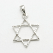 Bareket Jewelry Necklaces 14k White Gold Star of David Pendant