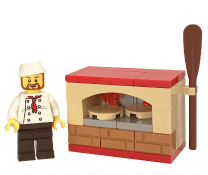 Mayer the Matzah Baker Kit Made with Lego® Bricks