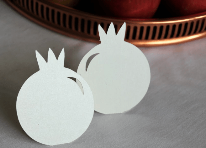 The KitCut - Pomegranate Place Cards - Set of 10 - ModernTribe