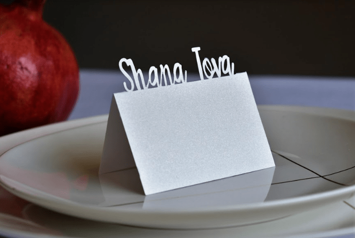 The KitCut - Shana Tova Place Cards - Set of 10 - ModernTribe