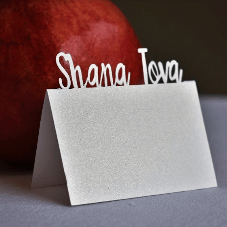 The KitCut - Shana Tova Place Cards - Set of 10 - ModernTribe