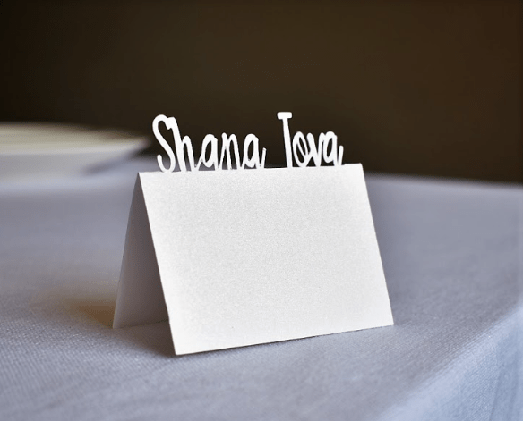 The KitCut - Shana Tova Place Cards - Set of 10 - ModernTribe