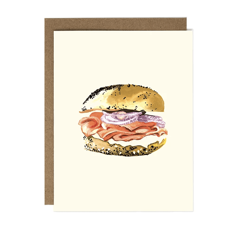 Drawn Goods - Everything Bagels Greeting Cards, Set of 5 - ModernTribe