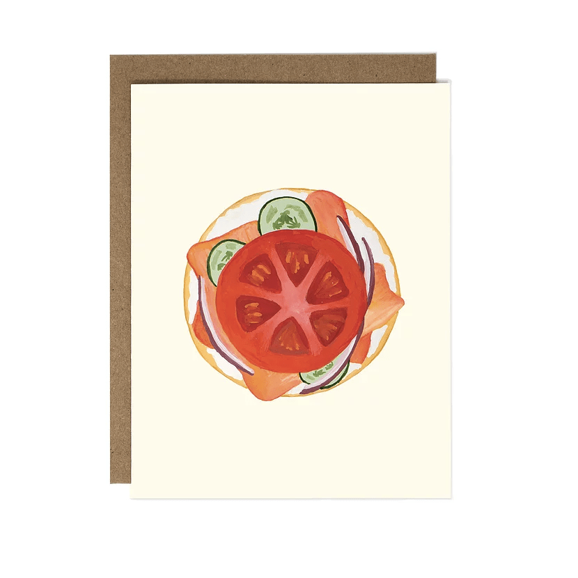Drawn Goods - Everything Bagels Greeting Cards, Set of 5 - ModernTribe