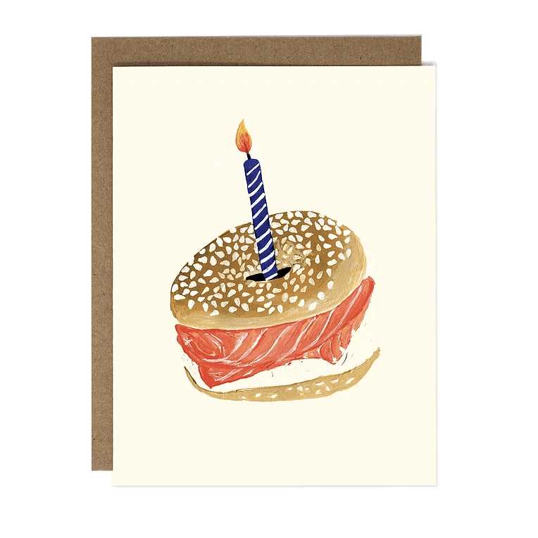 Drawn Goods - Everything Bagels Greeting Cards, Set of 5 - ModernTribe