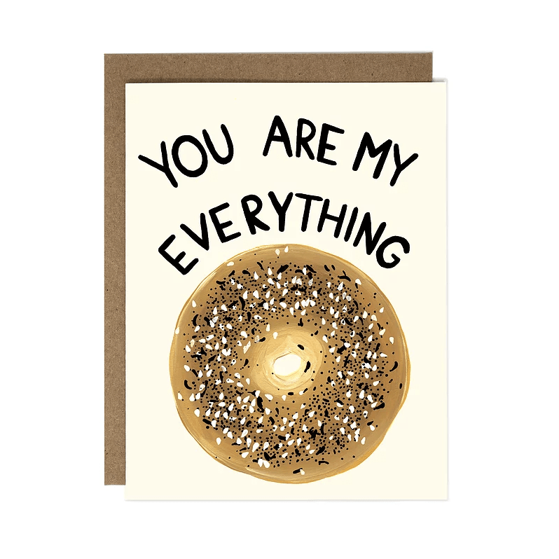 Drawn Goods - Everything Bagels Greeting Cards, Set of 5 - ModernTribe