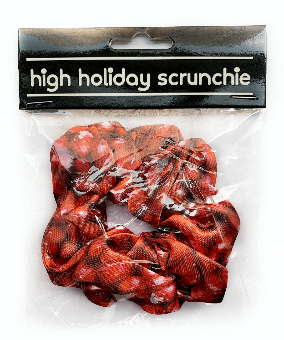 Midrash Manicures - High Holiday Pomegranate Scrunchie - ModernTribe