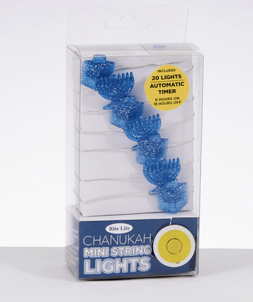 Rite Lite Decoration Default Mini Dreidel and Menorah String Lights