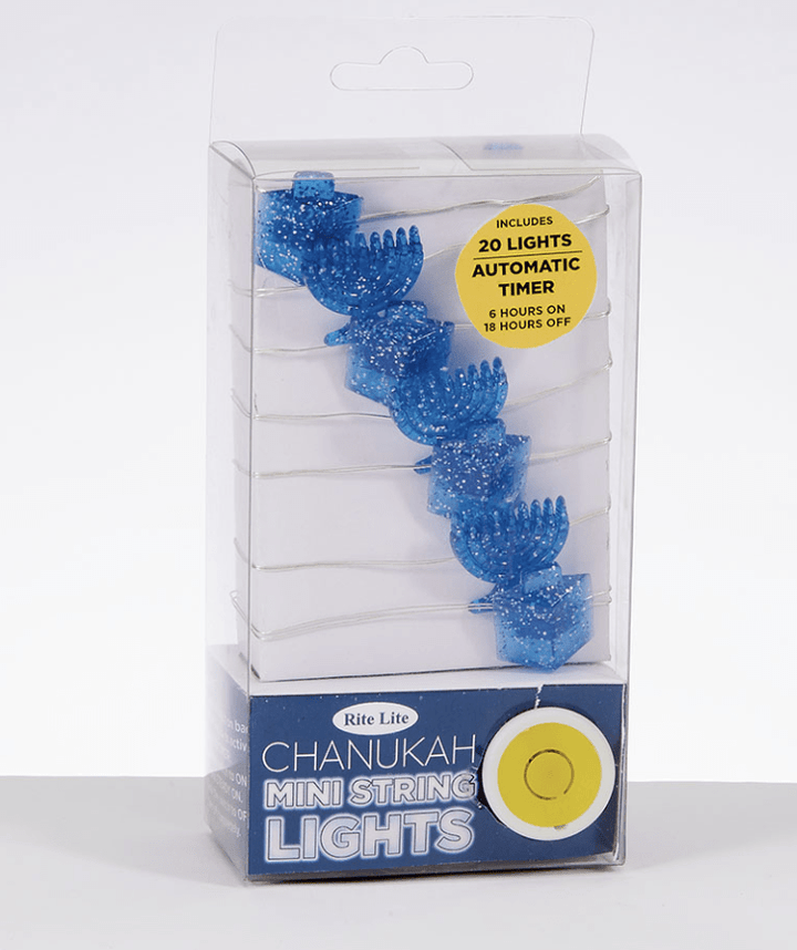 Rite Lite Decoration Default Mini Dreidel and Menorah String Lights