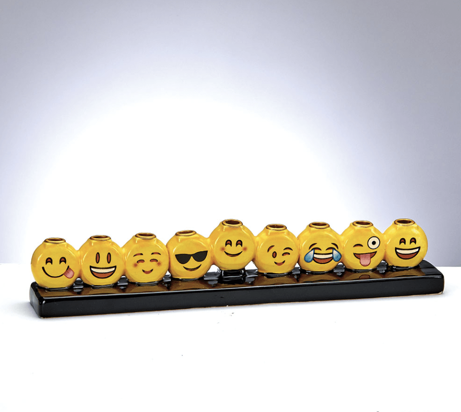 Rite Lite - Emoji Hand - Painted Menorah - ModernTribe