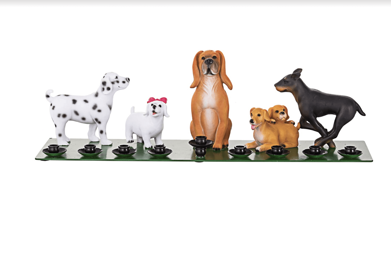 Copa Judaica - Bark Avenue Pups Menorah - ModernTribe