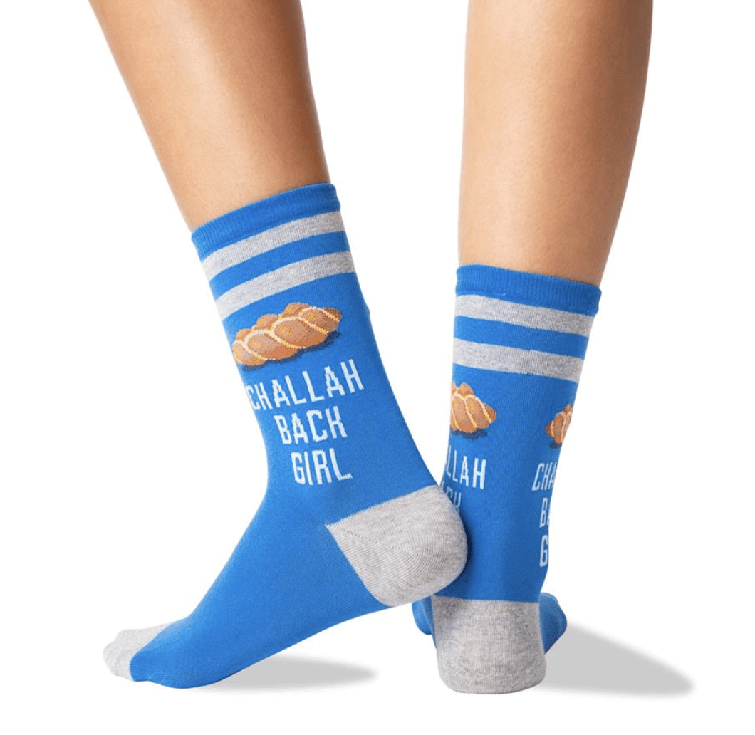 Hot Sox Socks Blue / One Size Women's Challah Back Girl Socks